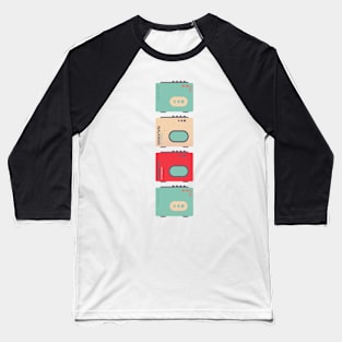 Retro Music Collection Baseball T-Shirt